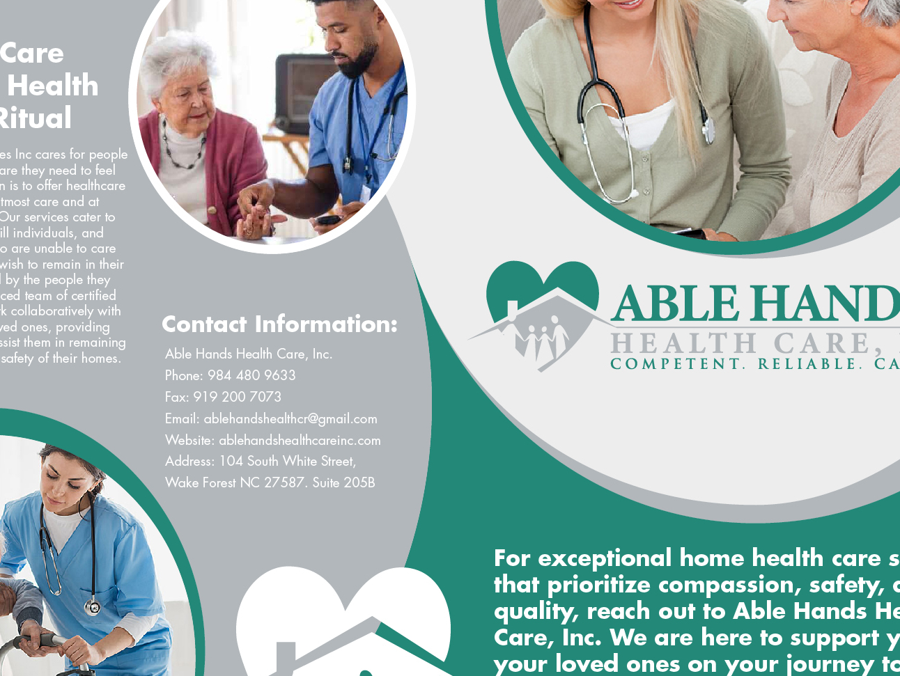 Able Hands Health Care - Homecare photo in Wake forest, NC